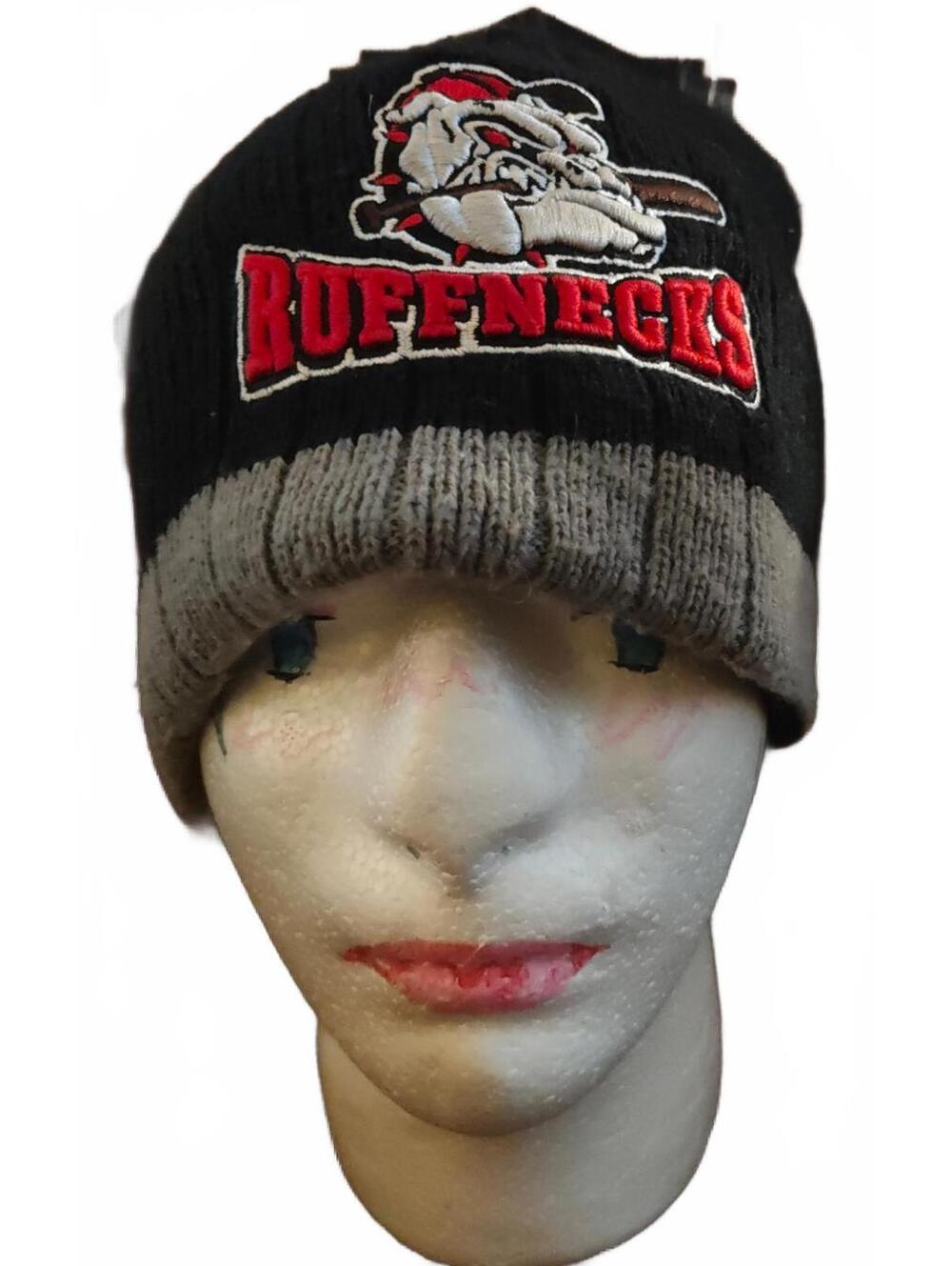 minor leagues Mason Dixon Ruffnecks reversible beanie EUC